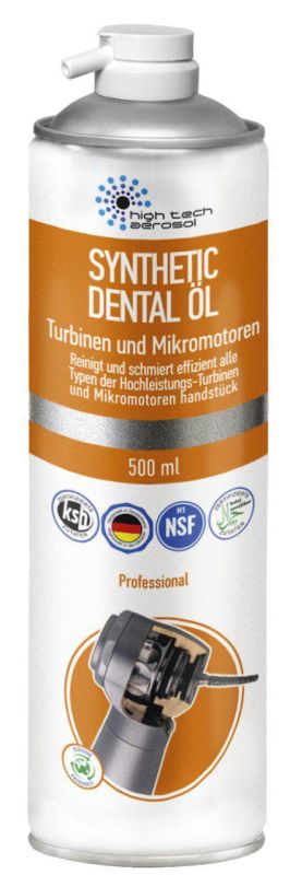 Олія-спрей для наконечників MINERAL DENTAL OIL, 500 мл
