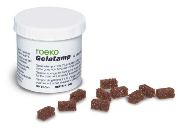 Гемостатична губка Желамп Gelatamp