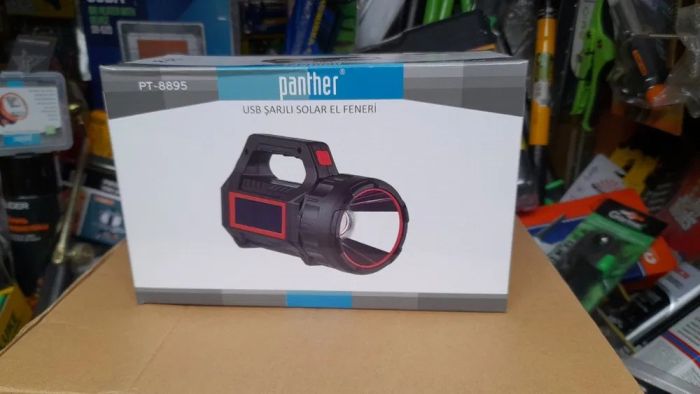 Ліхтар переносний прожектор Panther PT-8895 USB micro USB (Можно використовувати як повербанк для заряджання тефона)
