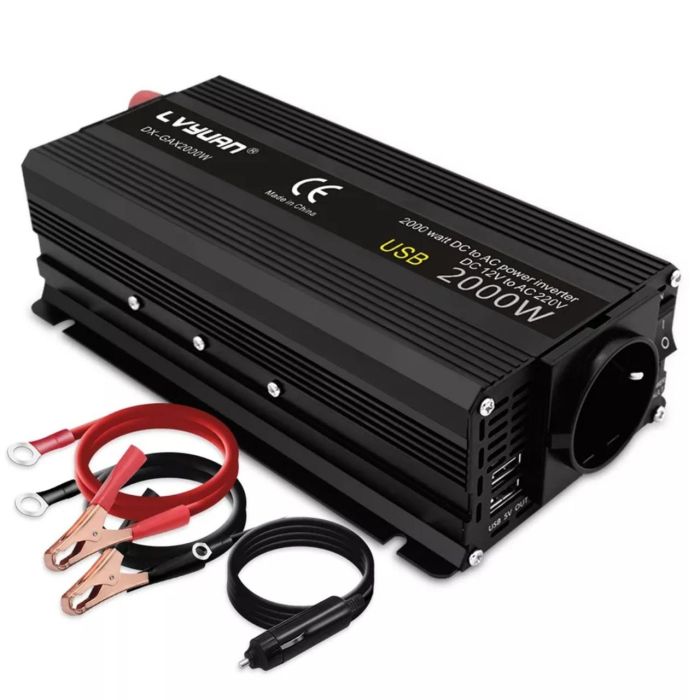 Інвертор 2600W 12 V (модифікований синус)