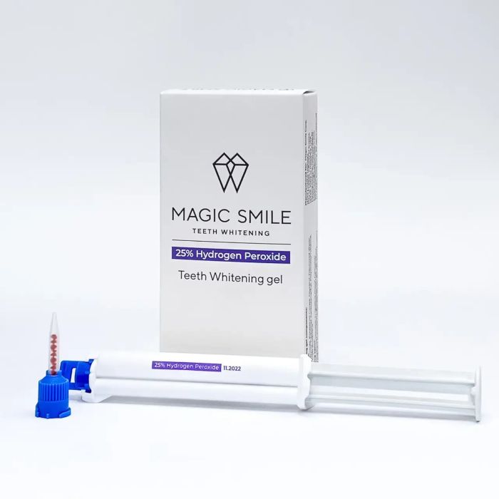 MAGIC SMILE ПЕРЕКИС 25% HYDROGEN PEROXIDE REFILL. ГЕЛЬ ДЛЯ ВІДБІЛЮВАННЯ ЗУБІВ. ДО 4 ПАЦИЕНТОВ.